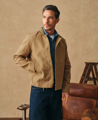 Lightweight N-1 Deck Jacket - Khaki