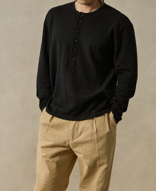 1910s Wool-Hemp Henley Shirt