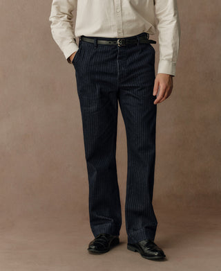 1933 HBT Denim Buckle-Back Fatigue Pants