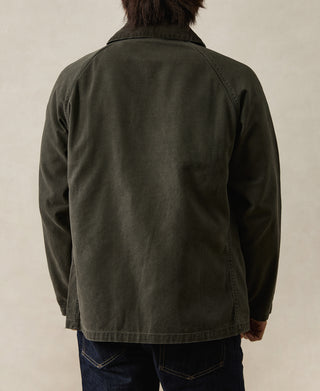 Ripstop Twill Field Jacket - Dark Green