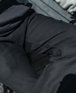 1950s Reverse Weave 20.5 oz Terry Sweatpants – Black