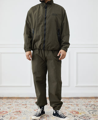 Lot 1013 Nylon Tracksuit Trousers - Olive