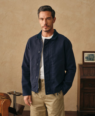 Lightweight N-1 Deck Jacket - Navy