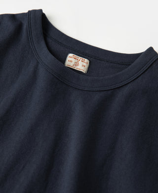 Collar Detail of Lot 107R Cotton Tubular Crewneck T-Shirt
