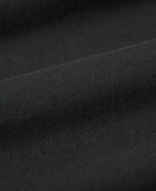 fabric texture of Black Heavyweight Plain Raglan Short Sleeve T-Shirt