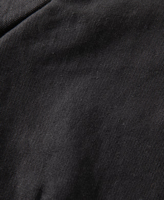fabric texture of Textured Linen-Cotton Sack Jacket – Black