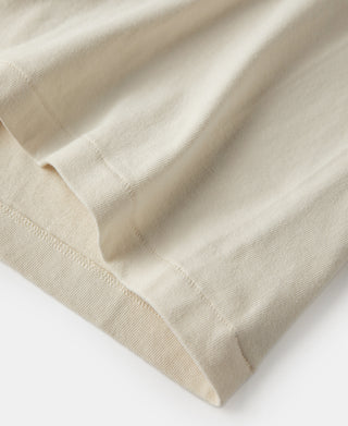 Hem Detail of Lot 107R Cotton Tubular Crewneck T-Shirt