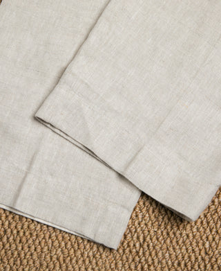 Hem Detail of Lot 845 Linen Double Pleated Trousers