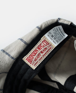 label of 1950s Bronson Snapbacks Flat Cap