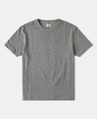 Lot 107R Cotton Tubular Crewneck T-Shirt in Gray