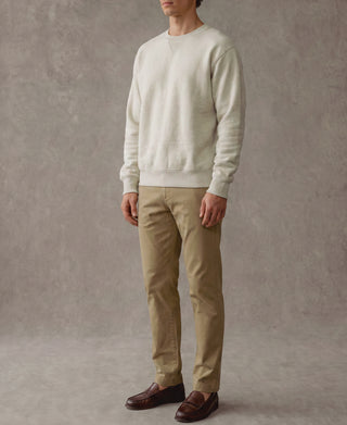 Heavyweight Double V-Gusset Tubular Sweatshirt - Apricot