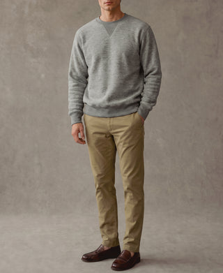 Heavyweight Double V-Gusset Tubular Sweatshirt - Heather Gray