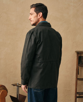 1950s Coated Cotton Field Jacket