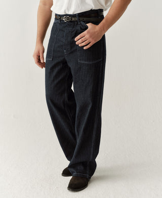 1933 HBT Denim Buckle-Back Fatigue Pants