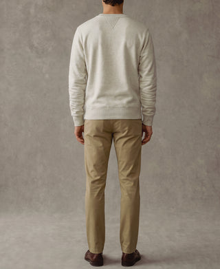 Heavyweight Double V-Gusset Tubular Sweatshirt - Apricot