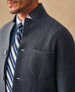 Wool Felted Chore Coat