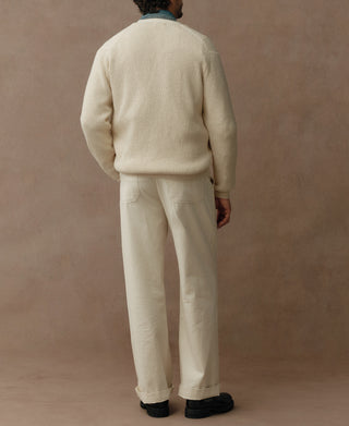 Fisherman Rib US Cotton Cardigan