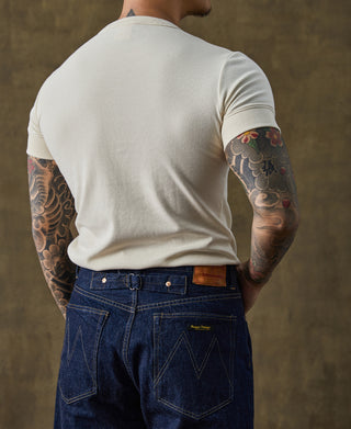 Overview of 8.5 oz Organic Cotton Henley T-Shirt