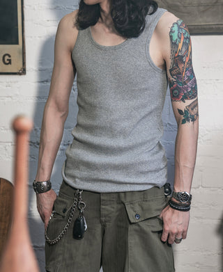 overview of Gray Tank Top