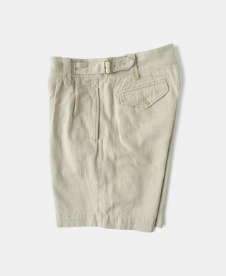 Side view of British Army Cotton-Linen Gurkha Shorts