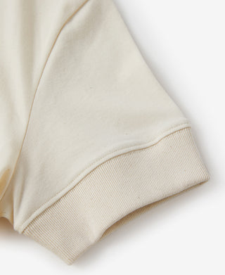 Sleeve Detail of 8.5 oz Organic Cotton Henley T-Shirt