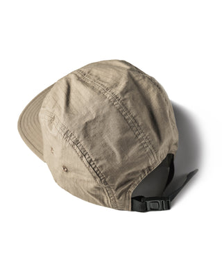 7.5 oz Ripstop Cotton 5 Panel Cap - Khaki