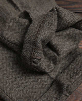 1920s Herringbone Tweed Trousers