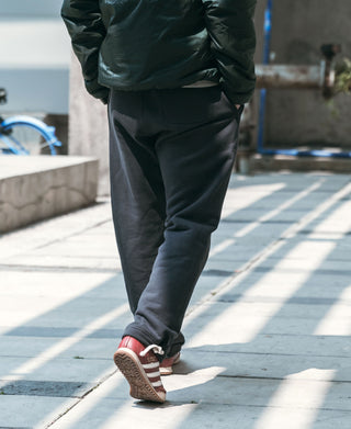 17.6 oz Heavyweight Terry Sweatpants - Black