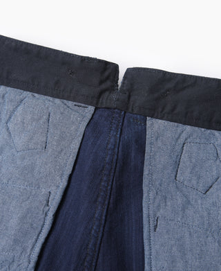 1920s Indigo Corduroy Work Pants