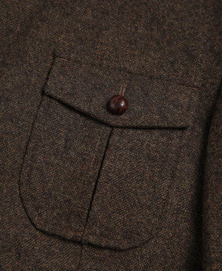 Half Norfolk Brown Tweed Jacket