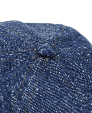 Pearl Yarn Denim Newsboy Cap