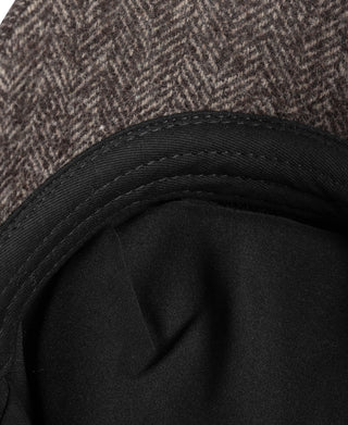 Old Time Herringbone Wool Newsboy Cap